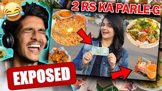 Priyanka Tiwari 50 Rs 24 Hours Food Challenge Exposed !!