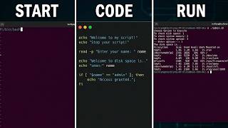 Linux Bash Tutorial for Beginners: Interactive System Monitoring Script