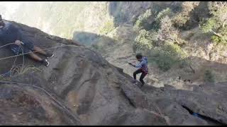 Live trekking accident । Bhairavgad Trek । Bhairavgad Trek in Lockdown । Malshej Ghat