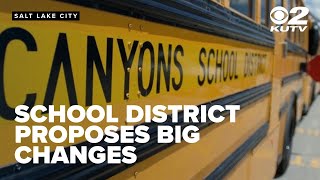 Canyons School District proposes boundary changes, school closures as enrollment drops