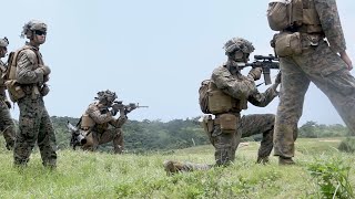 Marines Conduct Squad Attacks In Japan