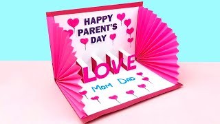 Parent's day card making handmade/ Easy and beautiful card for parent's day | Father's Day Cards