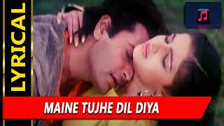 Maine Tujhe Dil Diya dheere dheere | Udit Narayan, Sarika Kapoor | Betaaj Badshah 1994 Songs | Mamta