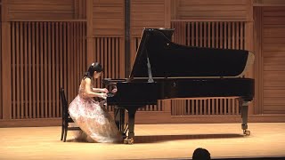 有村美智子(ピアノ)モーツァルト／デュポールのメヌエットによる9つの変奏曲 K.573 ニ長調(第81回東京国際芸術協会新人演奏会 )