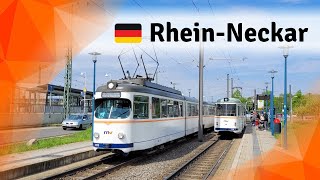 Düwag trams in Mannheim and Ludwigshafen, Germany: The comeback of the classics | 2020-2024