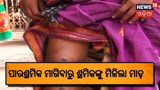 ପାରଶ୍ରମିକ ମାଗିବାରୁ ଶ୍ରମିକଙ୍କୁ ମିଳିଲା ମାଡ଼ | News18 Odia