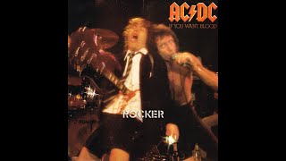 ACDC - ROCKER (LIVE) Guitar Backing Track with Original Vocals (Track Count In)