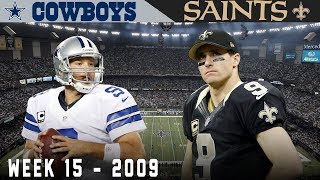 A Perfect Saturday Night Upset! (Cowboys vs. Saints, 2009) | NFL Vault Highlights