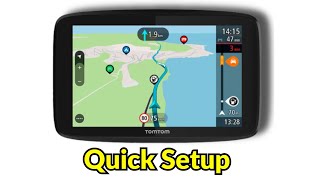 TomTom Go Camper Tour Navigation Unboxing, Quick setup