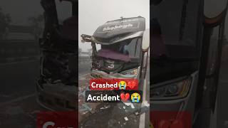 কি হলো সোহাগ পরিবহনের?  😭💔 #crash #bus #automobile #carlover #accidentnews