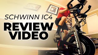 REVIEW - Schwinn IC4 / Bowflex C6 Exercise Spin Bike Full Review Video Best Peloton Alternative? IC8