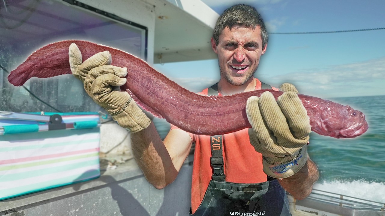Monster Eel Caught On My Boat Youtube