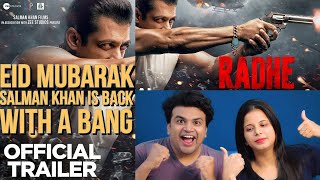 Radhe: Your Most Wanted Bhai | Official Trailer Reaction | Salman Khan | Prabhu Deva | EID 2021