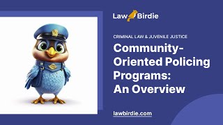 Community-Oriented Policing Programs: An Overview - Essay Example