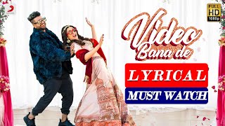 Video Bana De :Aastha Gill |Sukh - E| Full Lyrical Video|Jaani| Latest Punjabi Song 2020 |Lyrics|MB