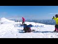 菱ヶ岳から五頭山周回・雪の稜線を歩く