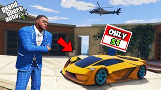 Franklin Buying EVERYTHING For 1$ In GTA 5 | 1$ DAY In GTA 5