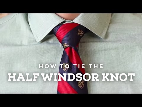 Is half Windsor knot professional?