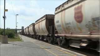 CN Eastbound Empty Ballast at Cornwall, ON