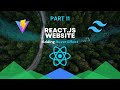 Create cool hover effect with Tailwind CSS | Create a website with React and Vite pt.11