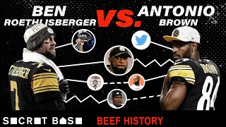 Antonio Brown's beef with Ben Roethlisberger was heated, sudden, and so avoidabl