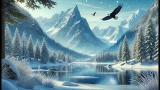 Majestic Winter Retreat ❄️ Beautiful Relaxing Music with Peaceful Instrumental Sounds