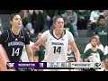 washington at michigan state highlights big ten women s basketball 01 12 2025