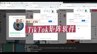 3月11日Tiktok矩阵软件批量注册