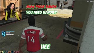 Aww, Poor Randy,You need bandie?| Raymond and randy | GTA RP