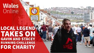 Man takes on Gavin and Stacey running challenge for homeless charity