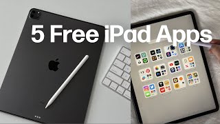 5 Free iPad Apps You NEED ✏️