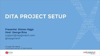 Webinar: Simple DITA Project Setup