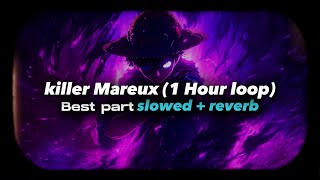 mareux - killer - (slowed + reverb) 1 Hour loop - Only Best part