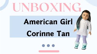 Unboxing Corinne Tan: American Girl Doll of the Year 2022 ❄️ Winter Adventure Begins!