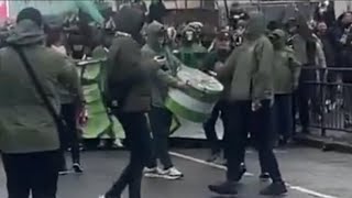 Green Brigade RETURN Celtic ultras