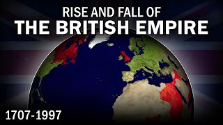 Rise and Fall of the British Empire (Animated Timeline Map)