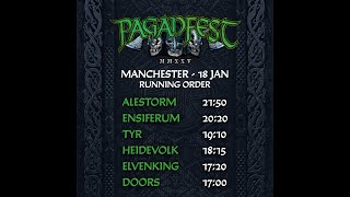 TYR #live PaganFest 18.01.2025 Mancester