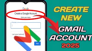 How to create new Gmail account//How to create new Email account- 2025