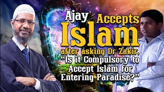 A Hindu boy accept Islam by getting  Answer || Dr zakir naik