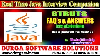 Java Interview Companion||Struts ||How is Struts2 diff from Struts1.x ?