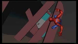 Spectacular Spider-man splining 3/1 rough animation.