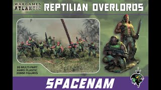 Reptilian Overlords/Wargames Atlantic SpaceNam boxset review vs 3d printed version vs GW Catachans