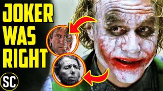 JOKER Was Right: (And Batman Was Wrong) DARK KNIGHT Hidden Meaning Explained