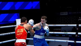 R16 (80KG) RUSTON KIRRA (AUS) vs ALFIORAU ALIAKSEI (BLR) | IBA Men's World Boxing Championships 2023