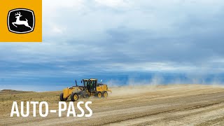 Auto-Pass Operation on Motor Graders | John Deere Construction