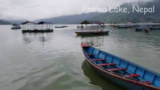 A lovely walk around busy, beautiful Phewa Lake, in Pokhara, Nepal