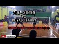 KOYAL - FAHRI vs ADE RAHMAN - STEVEN RAHAYU CUP 2020 BADMINTON INDONESIA KOK KEDOT VIRAL BOLA CANTIK