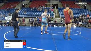 182 Lbs Rnd Of 32 John Stout New Jersey Vs Daniel Long California