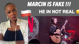 THIS IS WHEN POLISH GUITARIST MARCIN PATRZALEK STOPPED HIS SHOW TO PROVE IT WASN'T FAKE!!