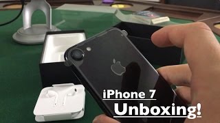 iPhone 7 Unboxing & First Impressions: Jet Black is Beautiful!